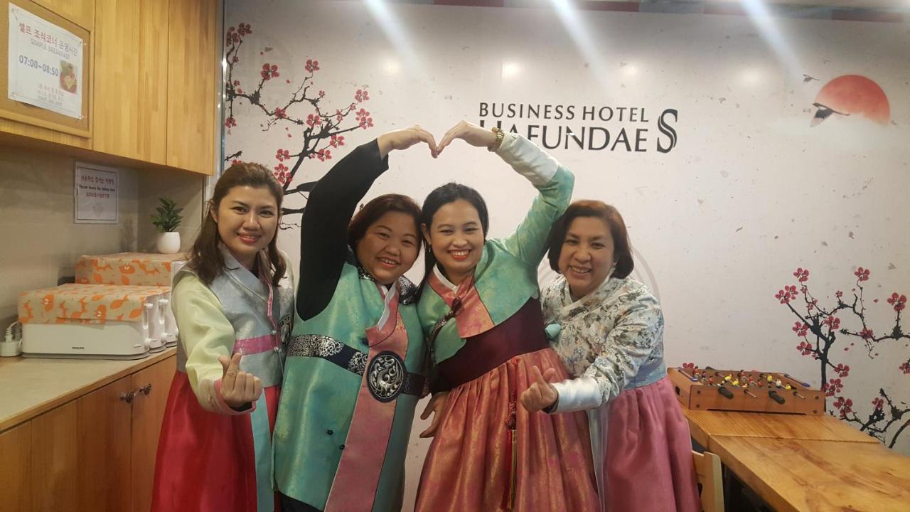 Business Hotel Haeundae S Busan Buitenkant foto
